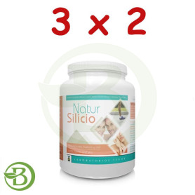 Pack 3x2 Natur Silicio 300Gr. Tegor