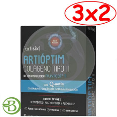 Pack 3x2 Artióptim Colágeno Tipo II 30 Cápsulas Herbora