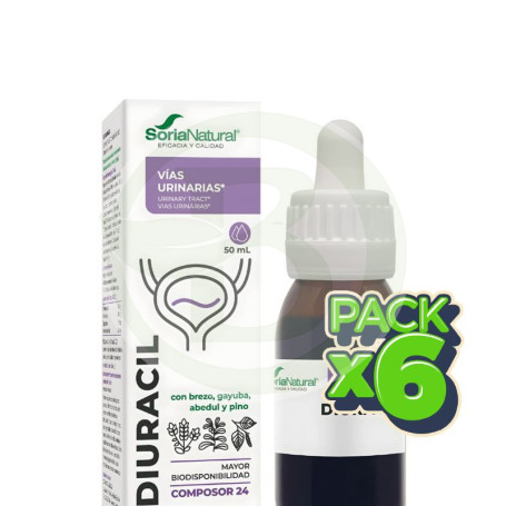 Pack 6x Composor 24 Diuracil 50Ml Soria Natural