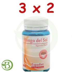 Pack 3x2 Hongo del Sol 60 Cápsulas Espadiet