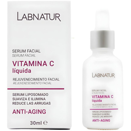 Sérum Facial Líquido Antienvelhecimento com Vitamina C 30ml Labnatur