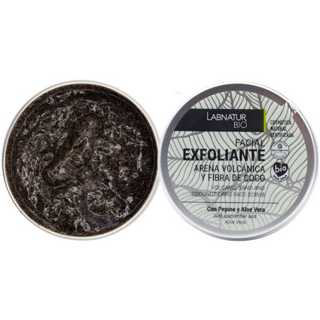 Esfoliante Facial Areia Vulcânica/Fibra de Coco 100ml Labnatur Bio