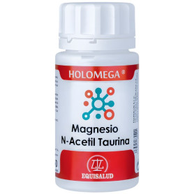 Holomega Magnésio N-Acetil Taurina 50 Cápsulas Equisalud