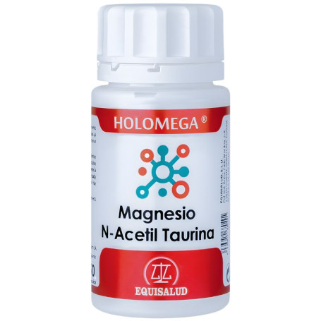 Holomega Magnésio N-Acetil Taurina 50 Cápsulas Equisalud