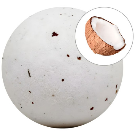 Bomba de banho espumante de coco com pétalas 140g Sys