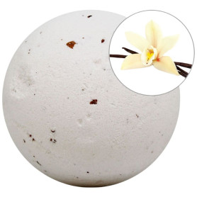 Bomba de banho espumante de baunilha com pétalas 140g Sys