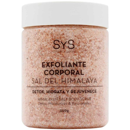 Esfoliante Corporal de Sal Rosa do Himalaia 350g Sys