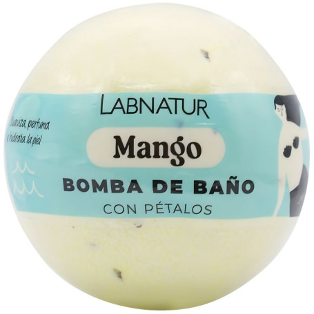 Bomba de Banho Espumante de Manga com Pétalas 140g Labnatur