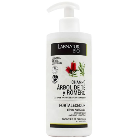 Shampoo fortalecedor de melaleuca e alecrim 450ml Labnatur Bio