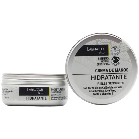 Creme Hidratante para Mãos Pele Sensível 50ml Labnatur Bio