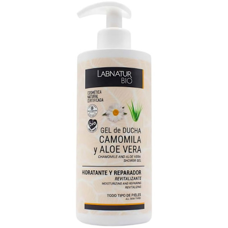 Gel de Banho Camomila e Aloe Vera 450ml Labnatur Bio