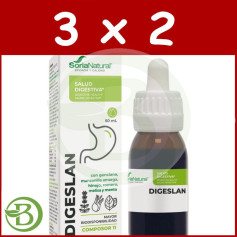 Pacote com 3x2 Composer 11 Digeslan 50ml Soria Natural