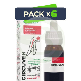 Pack 6x Composor 40 Circuven 50Ml Soria Natural