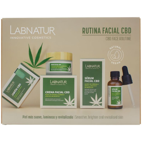 Pacote de rotina facial Labnatur CBD
