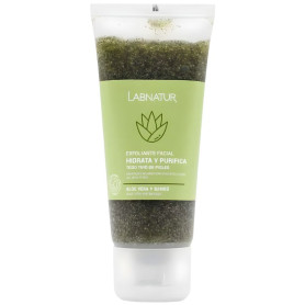 Esfoliante Facial de Aloe Vera e Bambu 100ml Labnatur