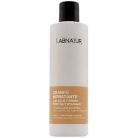 Shampoo hidratante de coco e aveia com queratina 250ml Labnatur