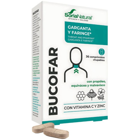 Bucofar 36 Comprimidos Chupáveis Soria Natural