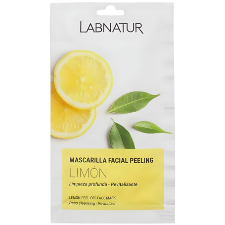 Máscara facial esfoliante de limão 10ml Labnatur