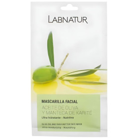 Máscara facial de azeite e manteiga de karité 15ml Labnatur