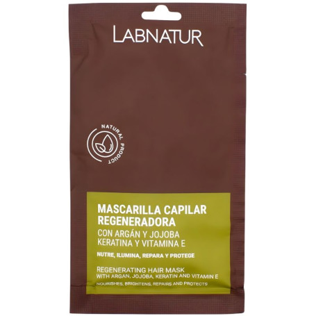 Máscara capilar de argan e jojoba com queratina 20ml Labnatur