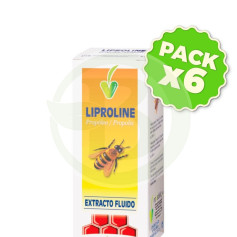 Pacote com 6 Extratos Fluidos de Liprolina 30ml. Nova Diet