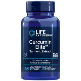 Extrato de Cúrcuma Curcumin Elite 60 Cápsulas Life Extension