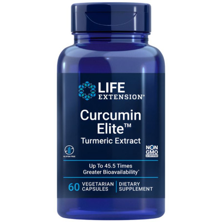 Extrato de Cúrcuma Curcumin Elite 60 Cápsulas Life Extension