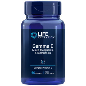 Mistura de gama-tocoferóis e tocotrienóis 60 pérolas Life Extension