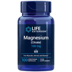 Citrato de Magnésio 100mg 100 Cápsulas Life Extension