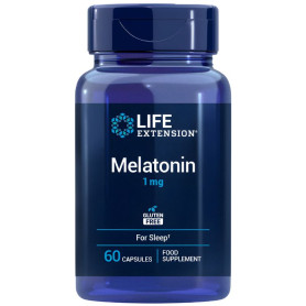 Melatonina 1mg 60 Cápsulas Life Extension