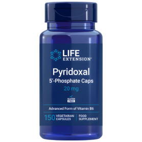 Piridoxal 5-Fosfato 20mg 150 Cápsulas Life Extension