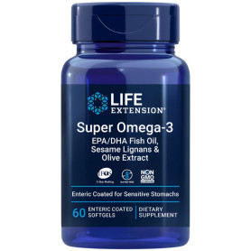 Super Ômega-3 EPA/DHA 60 Pérolas Life Extension