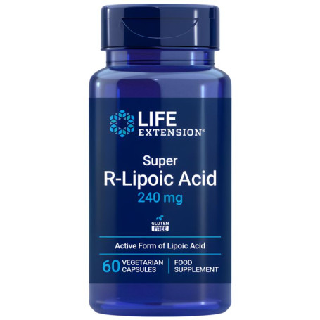 Ácido R-Lipóico Super 240mg 60 Cápsulas Life Extension