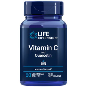 Vitamina C e Quercetina 60 Comprimidos Life Extension