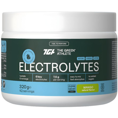 Eletrólitos com sabor neutro 320g The Green Athlete