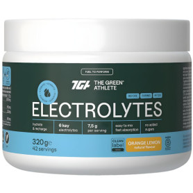 Eletrólitos com sabor de laranja e limão 320g The Green Athlete