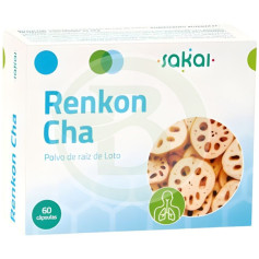 Renkon Cha 60 cápsulas 275Mg. Sakai