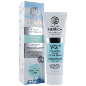 Pasta de dente com pérola siberiana natural 100g Natura Siberica