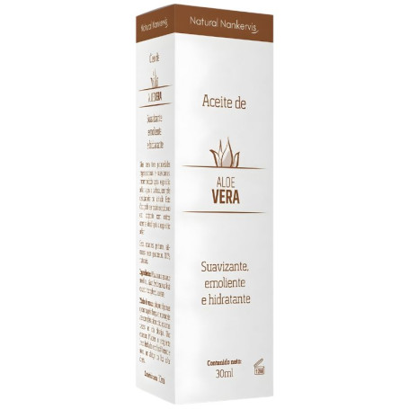 Óleo de Aloe Vera (sem essência) 30ml Sotya