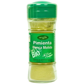 Pimenta-do-reino branca moída orgânica Artemis
