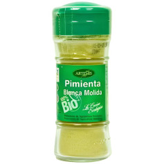 Pimenta-do-reino branca moída orgânica Artemis