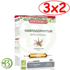 Pacote com 3x2 Harpagofit Bio 20 Ampolas 10ml Superdiet