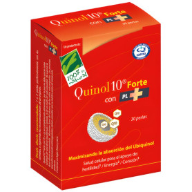 Quinol10 Forte com Pl+ 30 Pérolas 100% Naturais