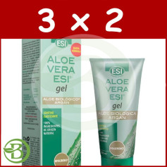Esi Pacote com 3x2 Gel de Aloe Vera com Óleo de Argan 200ml