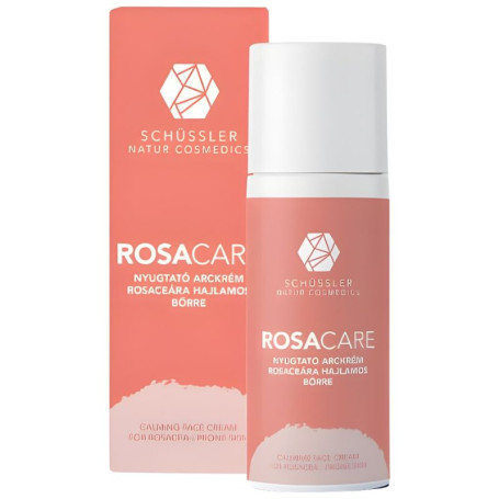 Creme Facial Suavizante Rosacare da Schüssler 50ml Natur Cosmedics