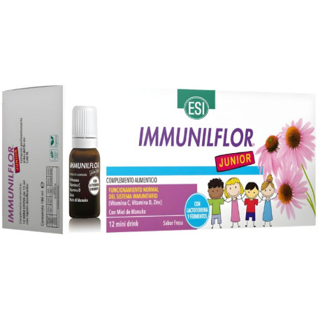 Immunilflor Junior Mini Bebida 12 Frascos Esi