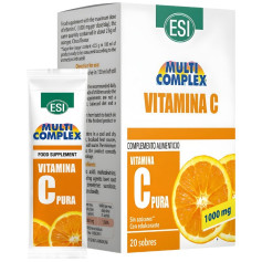 Vitamina C em pó 1000mg 20 sachês Esi