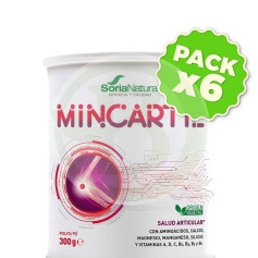 Pacote com 6x Mincartil Classic 300Gr. Sória Natural