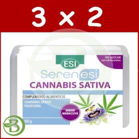 Pack 3x2 Serenesi Cannabis Sativa Pastillas Blandas 50G Esi