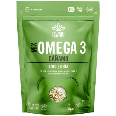 Mix de Ômega 3 e Cânhamo 200g Iswari